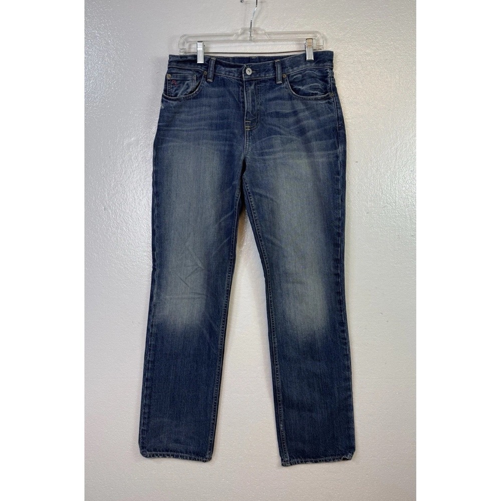 Polo Ralph Lauren Jeans Womens Size 20‎ Blue Denim Distressed Straight 381 Slim